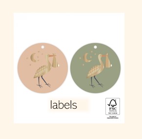 Labels - cadeau versiering - kaartje Labels - cadeau versiering - kaartje