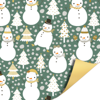 3 delige set Kerst Winter wonderland