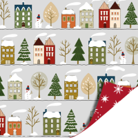 3 delige set Kerst Winter wonderland