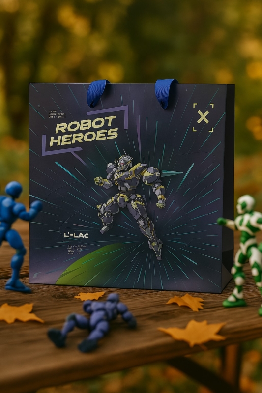 Geschenktas Space - Robot - S