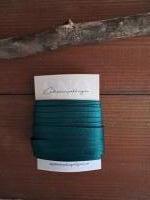 5 Meter satijnen lint Donker Groen  6 MM