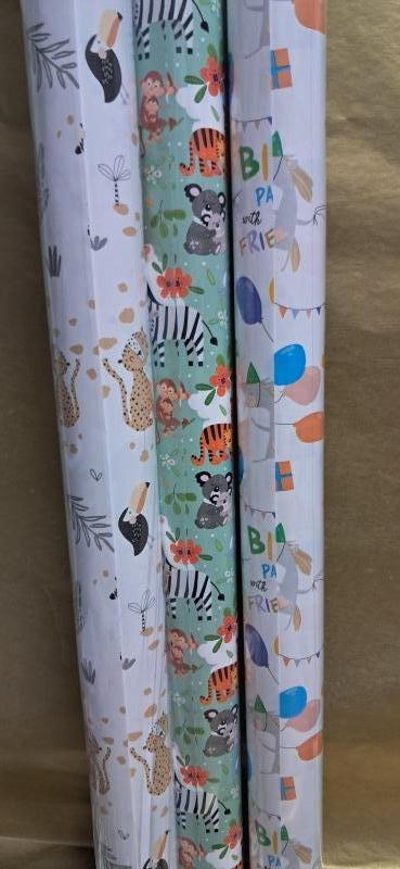 Set Kinder inpakpapier
